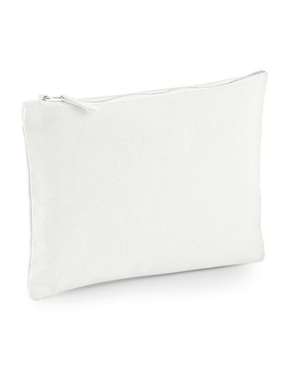 Westford Mill Canvas Accessory Case w530 - Off White - Customisable Bags