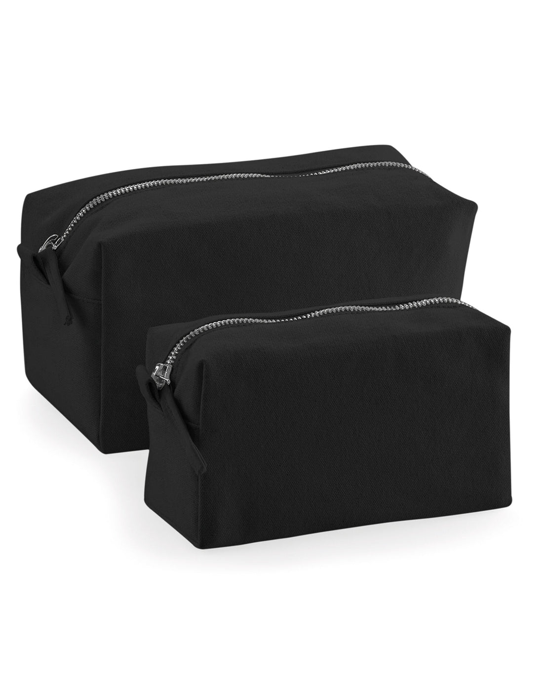 Westford Mill Canvas Accessory Case w552 - Black - Customisable Bags
