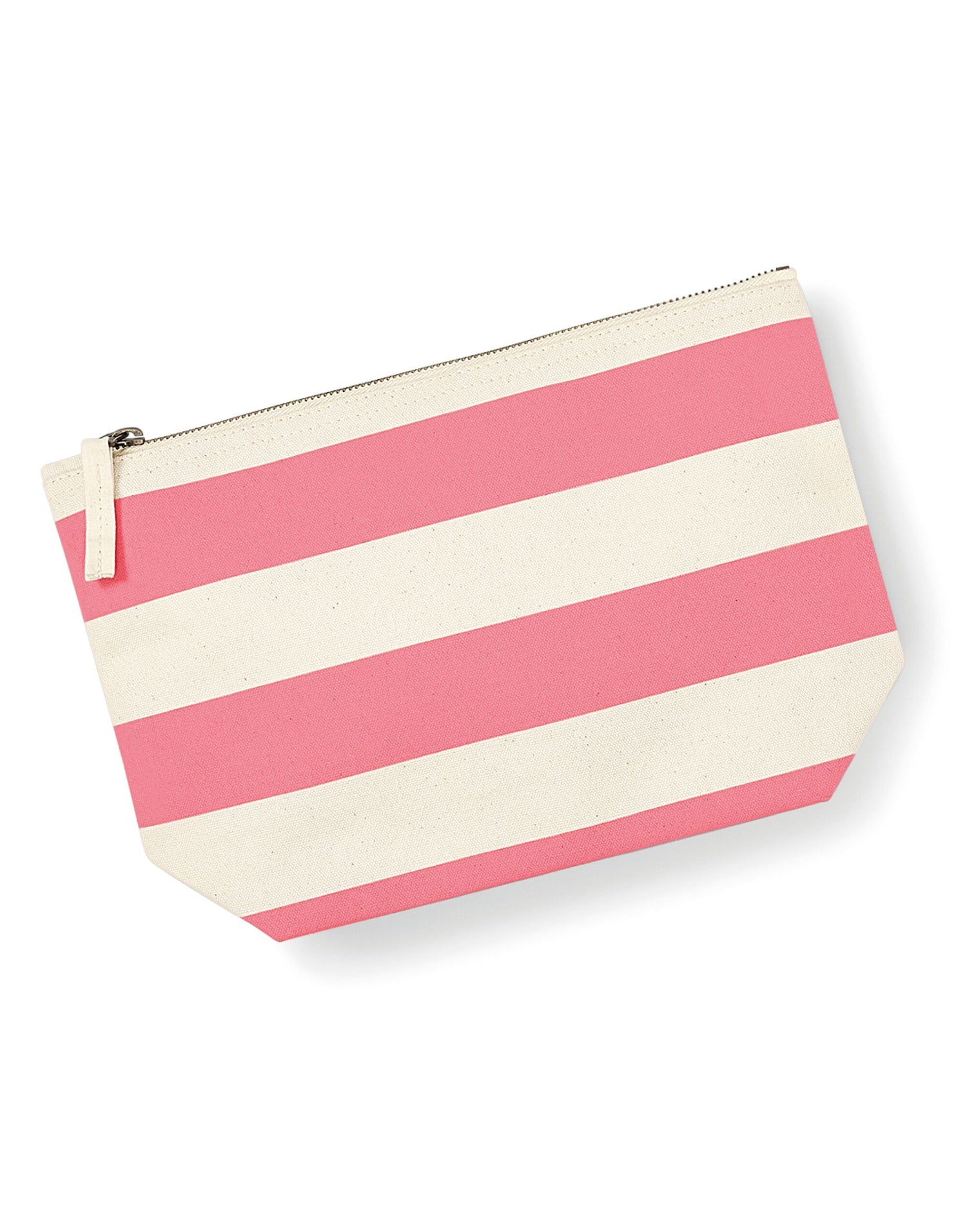Westford Mill Nautical Accessory Bag w684 - Natural Pink O S - Customisable Bags