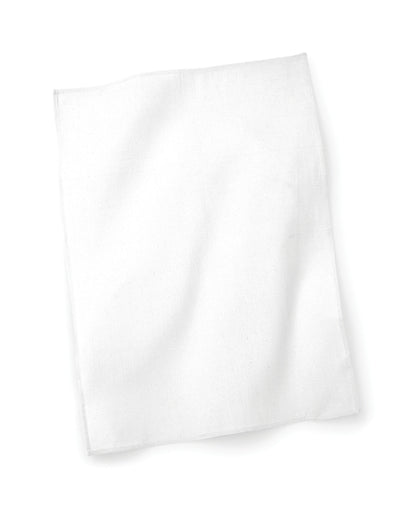 Westford Mill Tea Towel W701 - White O S - Customisable Towels