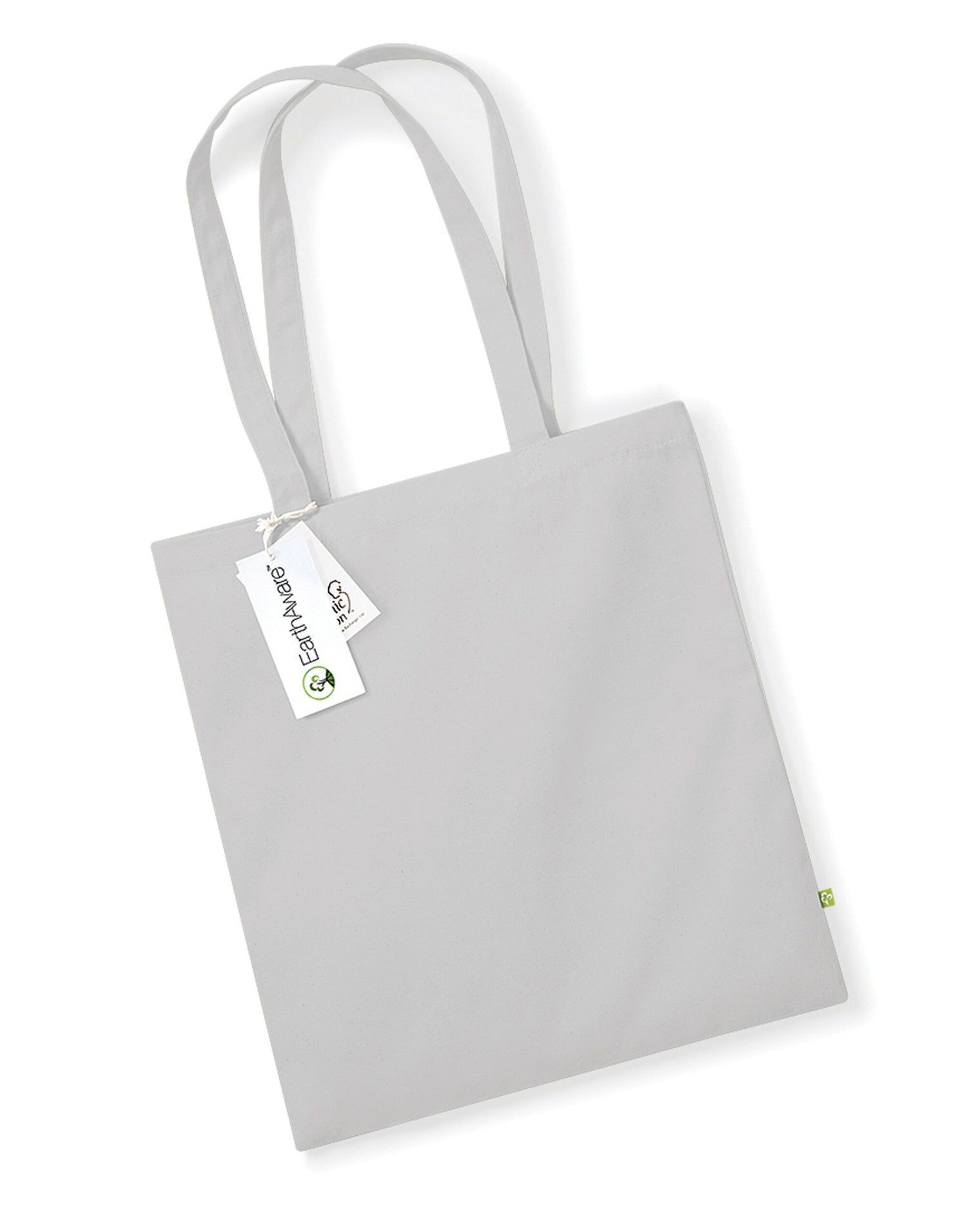 Westford Mill EarthAware Organic BFL w801 - Light Grey O S - Customisable Bags