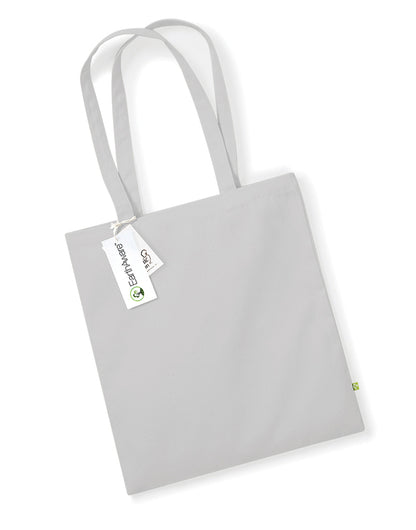 Westford Mill EarthAware Organic BFL w801 - Light Grey O S - Customisable Bags