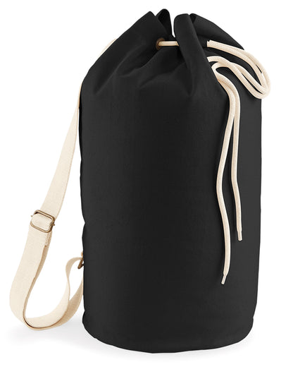 Westford Mill EarthAware Organic SeaBag w812 - Black O S - Customisable Bags