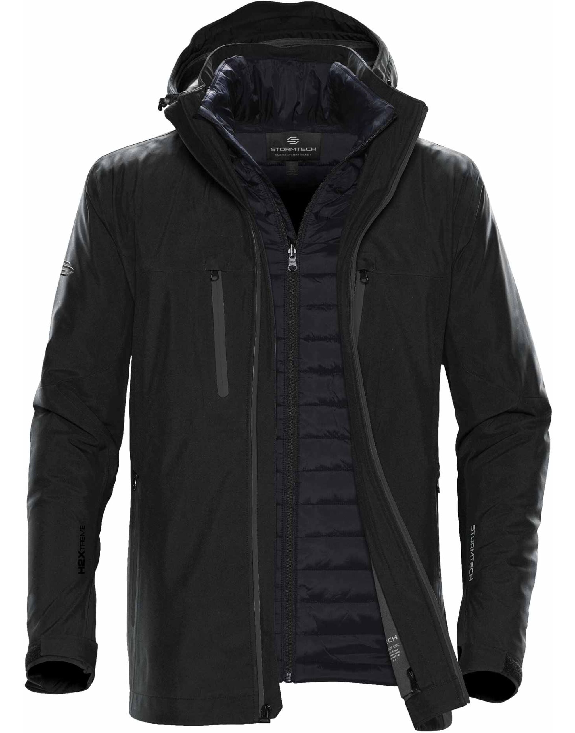 Stormtech Mens Matrix System Jacket XB4 XB-4 - Black Carbon - Customisable Jacket