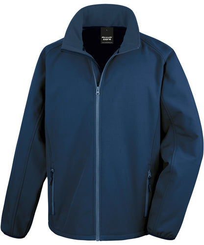 Result Core Mens Printable Softshell R231M - Navy Navy - Customisable Outerwear