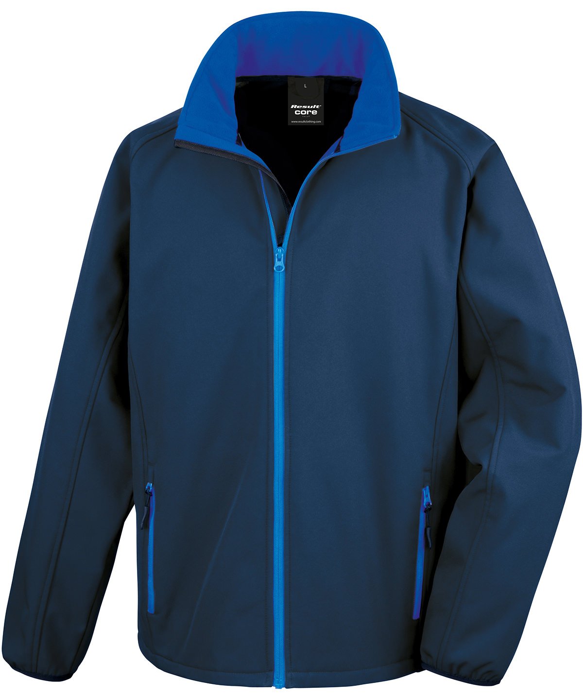 Result Core Mens Printable Softshell R231M - Navy Royal - Customisable Outerwear