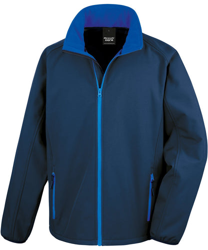 Result Core Mens Printable Softshell R231M - Navy Royal - Customisable Outerwear