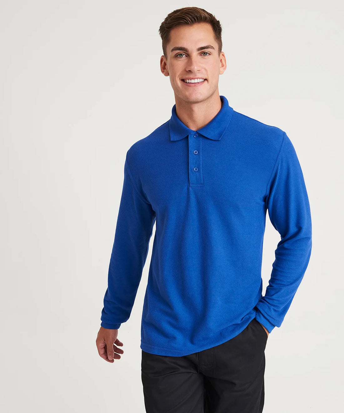 ProRTX Pro long sleeve polo RX102 - - Customisable Polo Shirts