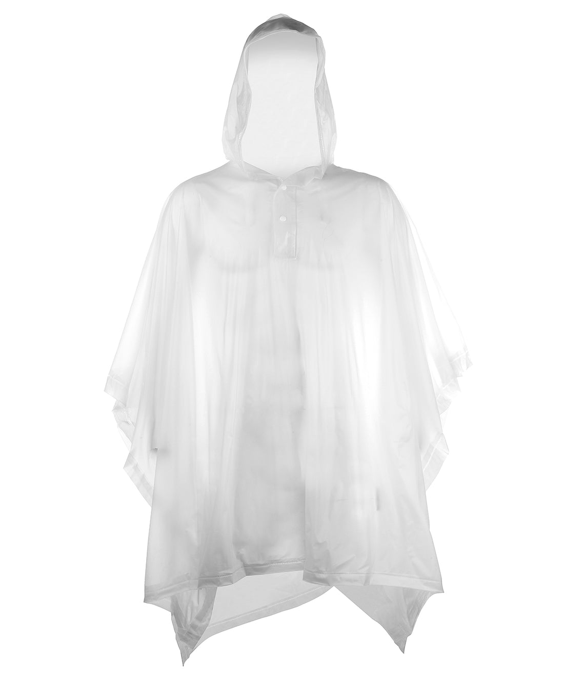 Kids plastic poncho - Splashmacs - SC019 - Clear One Size - Customisable Ponchos