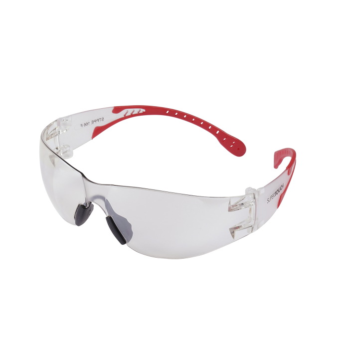 Supertouch Tegula Indoor &amp; Outdoor Safety Glasses - SG31 - Clear One Size - Customisable Eyewear Protection