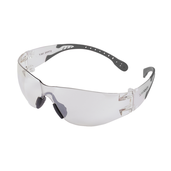 Supertouch Tegula Safety Glasses - SG30 - Clear One Size - Customisable Eyewear Protection