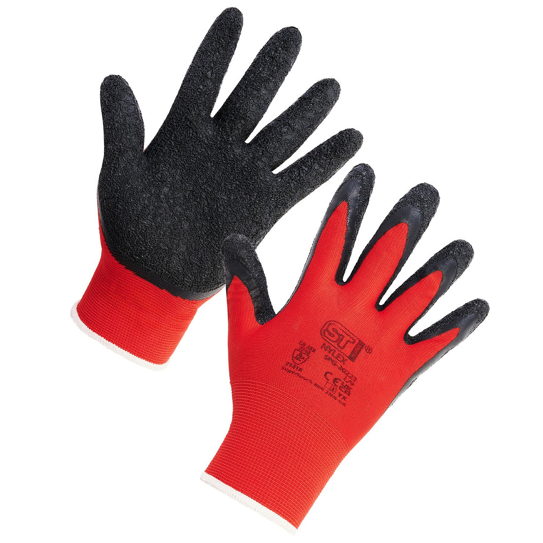 Supertouch - Supertouch Nylex Gloves - G109 - Red - Customisable General Handling