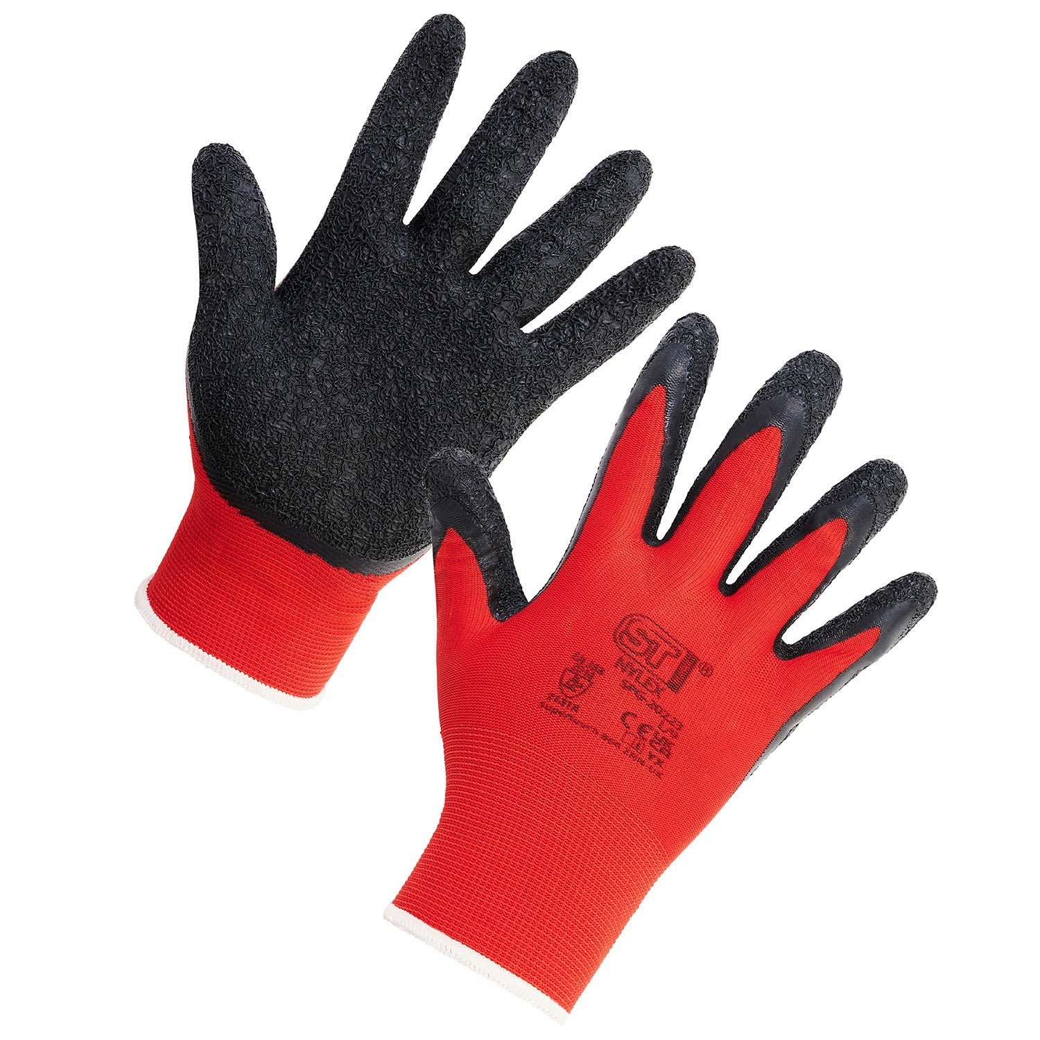 Supertouch - Supertouch Nylex Gloves - G109 - Red - Customisable General Handling