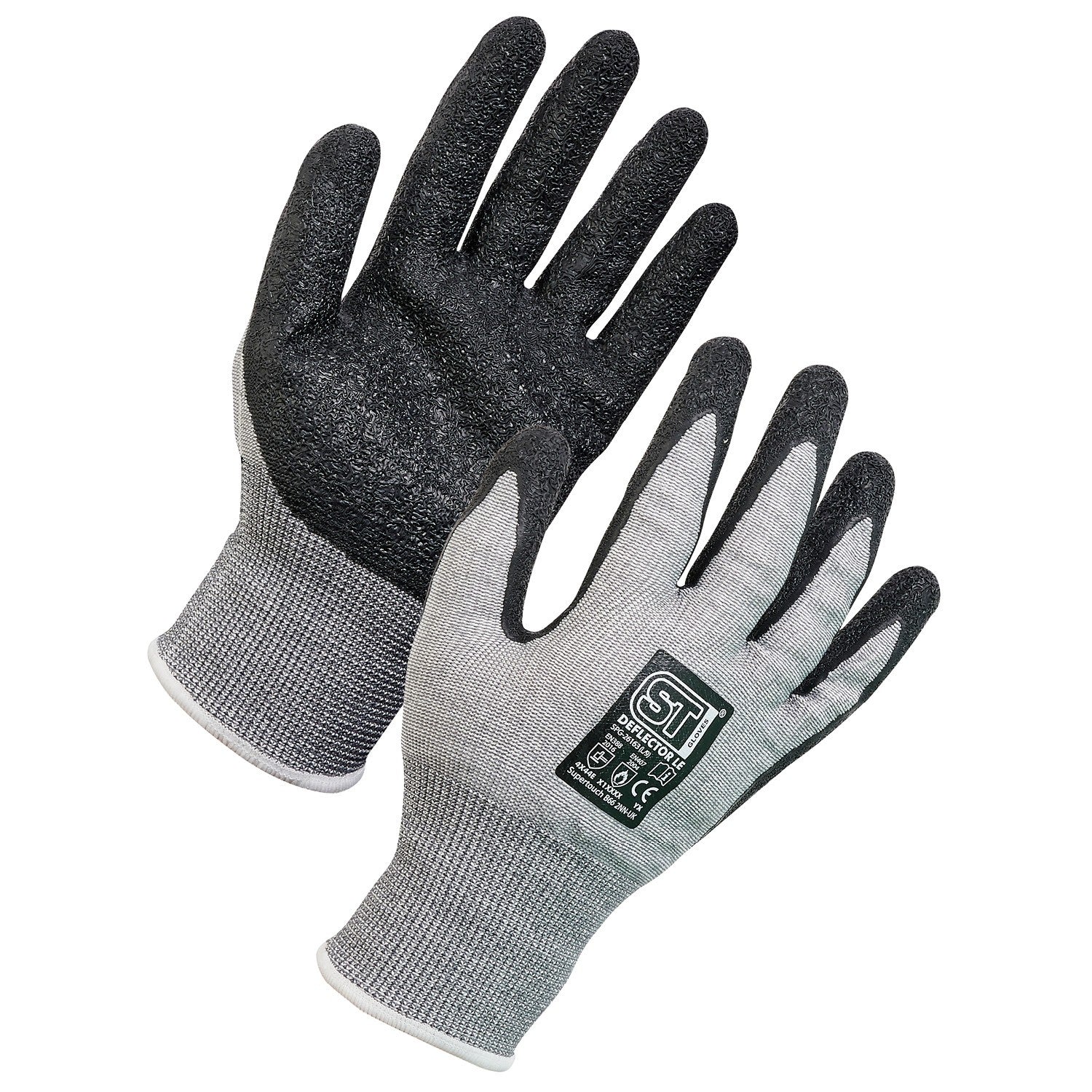 Supertouch - Supertouch Deflector LE Cut Resistant Gloves - G106 - Grey - Customisable General Handling