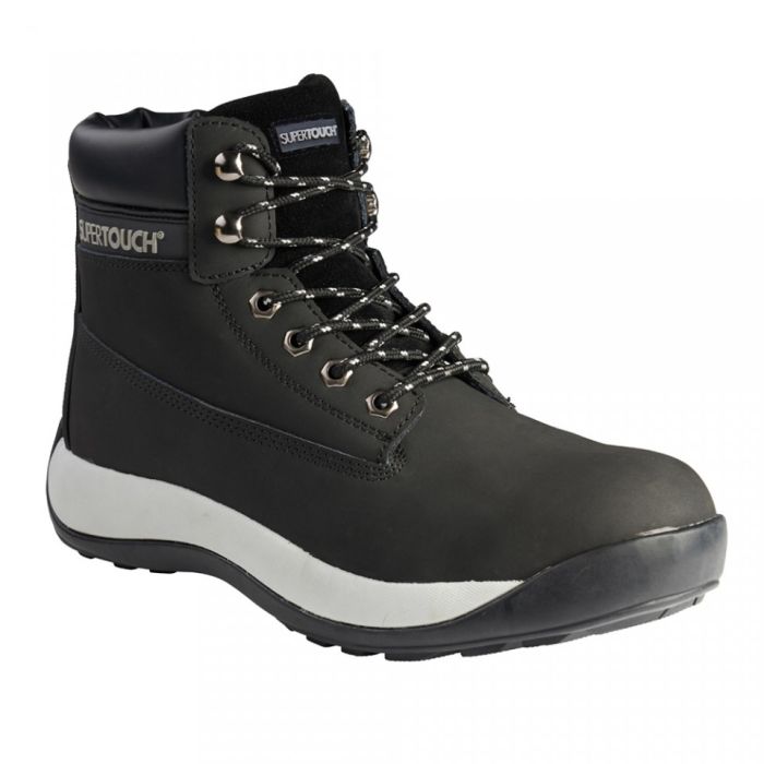 Supertouch - BLC30 Composite Safety Trainer - SFW-201709 - Black - Customisable ST Footwear