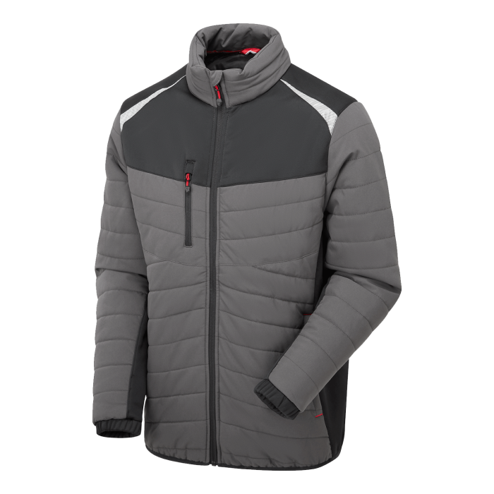 Supertouch Insulated Jacket - W016 - Grey - Customisable Jacket