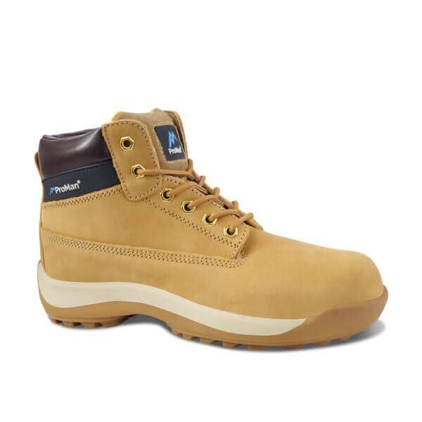 Rock Fall ProMan Orlando Lightweight Safety Boot TC35 - Honey - Customisable Boots