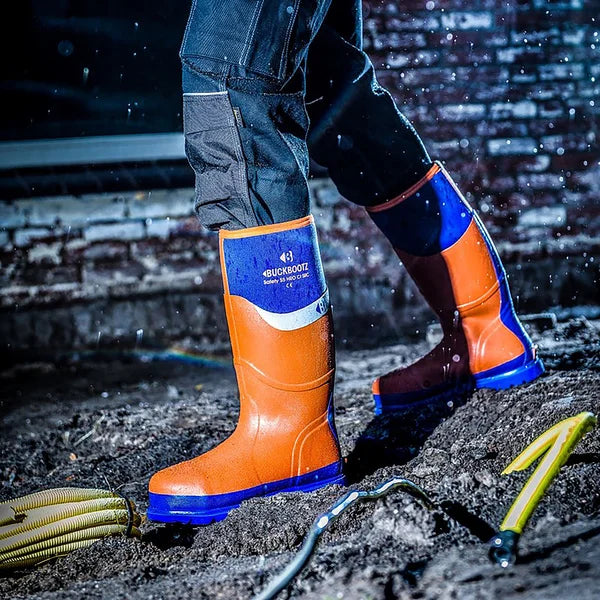 BuckBootz Insulated Safety Wellington Boots - BBZ6000 - - Customisable Wellingtons