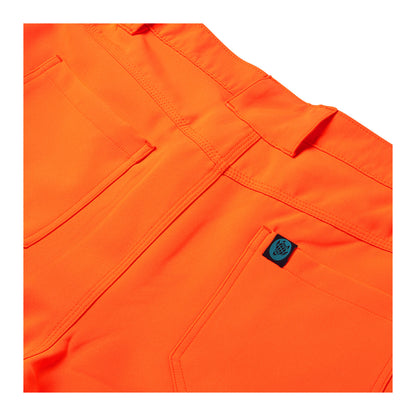 Essentials Hi Vis Eco Coolair 4-Way Stretch Yellow Trousers - ESS12 - - Customisable TROUSERS